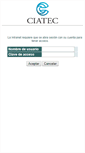 Mobile Screenshot of intranet.ciatec.mx